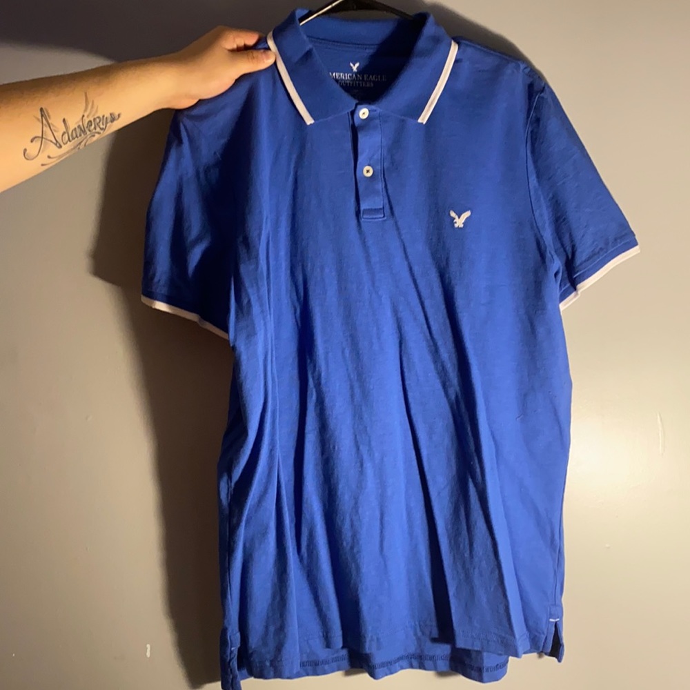 American Eagle Mens Large Polo